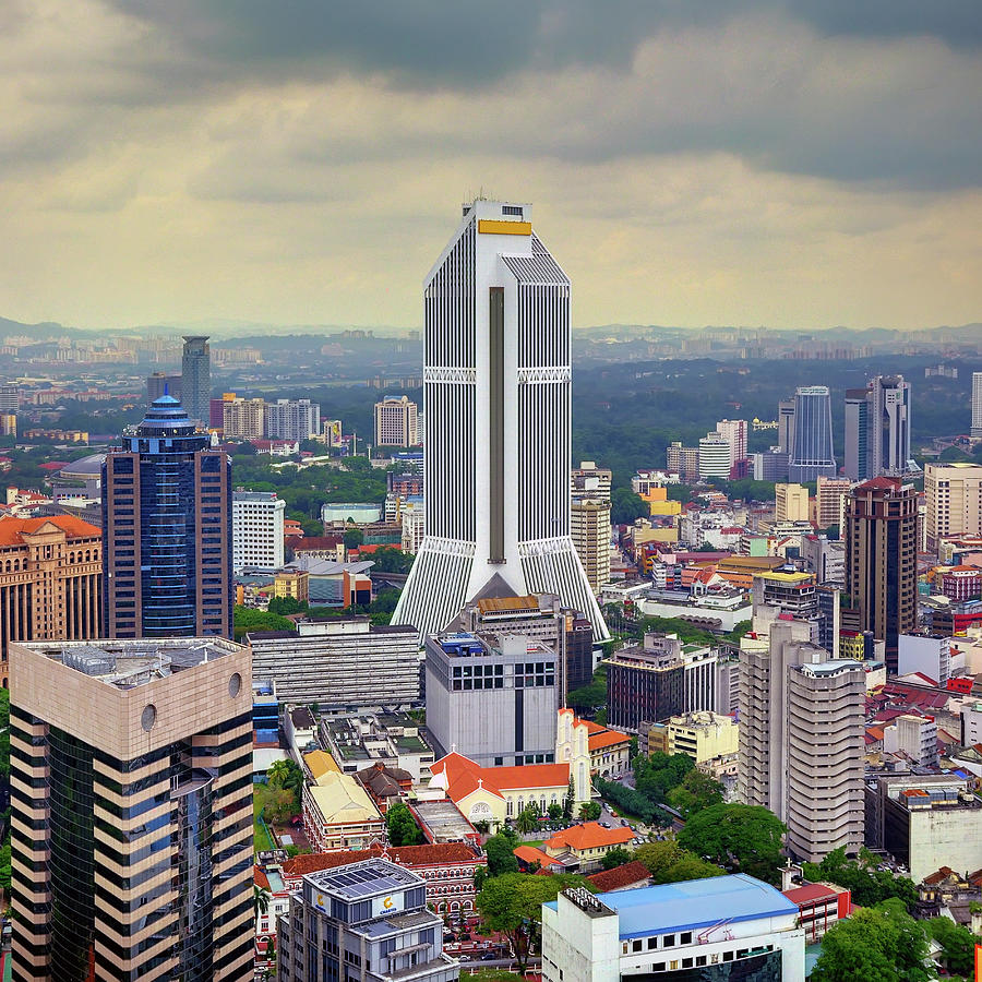View Of Kuala Lumpur Photograph by Photo By Mozakim