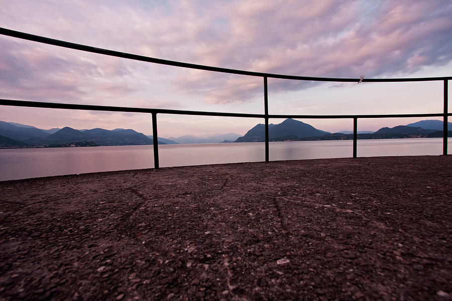 View Of Lake Maggiore From The Shore At Photograph by Svariophoto