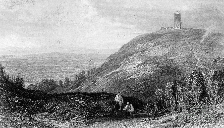 View Of Leith Hill, Surrey, 19th Drawing by Print Collector