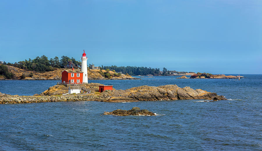 View Of Lighthouse, Fisgard Lighthouse Photograph by Panoramic Images