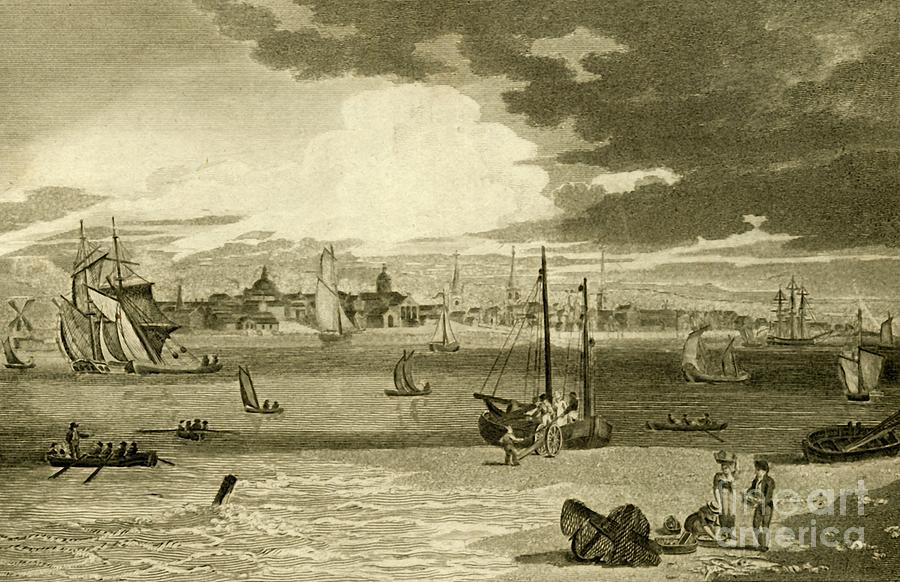 View Of Liverpool Drawing by Print Collector