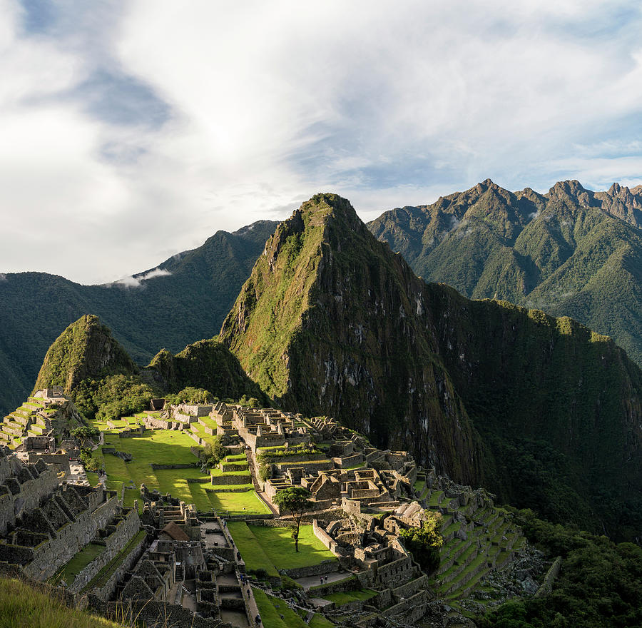 View Of Machu Picchu, Sacred Valley, Peru, South America Digital Art by ...