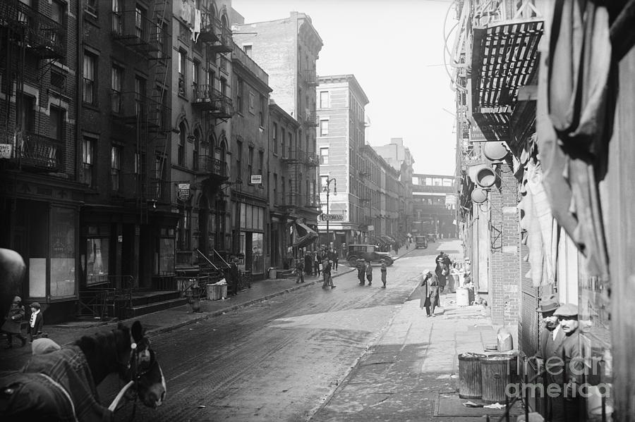 View Of Oliver Street On Lower East Side Photograph by Bettmann