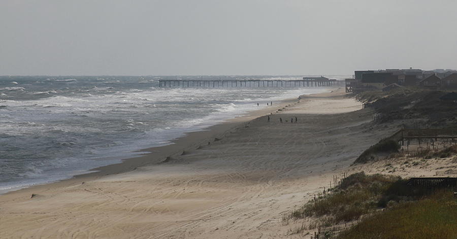 View Of Outer Banks Fishing Pier Photograph