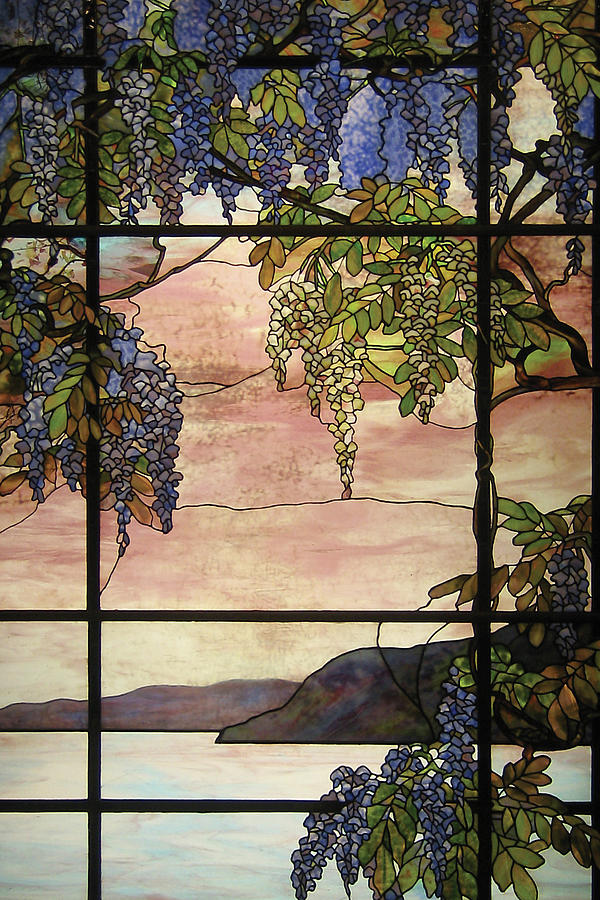 View of Oyster Bay Painting by Louis Comfort Tiffany