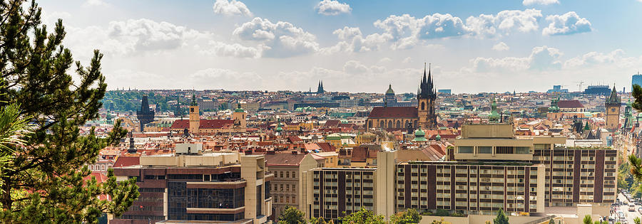 view of Prague Photograph by Vivida Photo PC