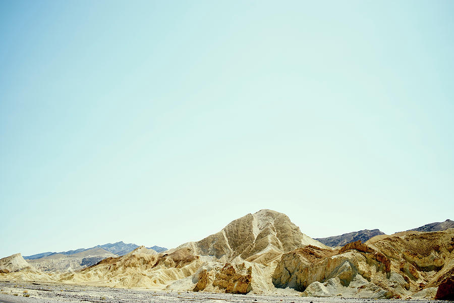 Death Valley National Park Digital Art - View Of Rock Formations, Death Valley, California, Usa by Gu