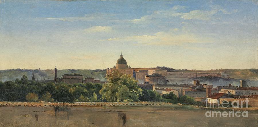 View Of Rome Drawing by Heritage Images