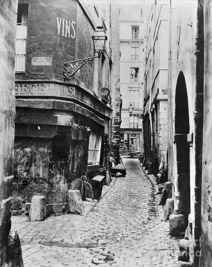 View Of Rue De Glutigny In Paris Photograph by Bettmann | Fine Art America