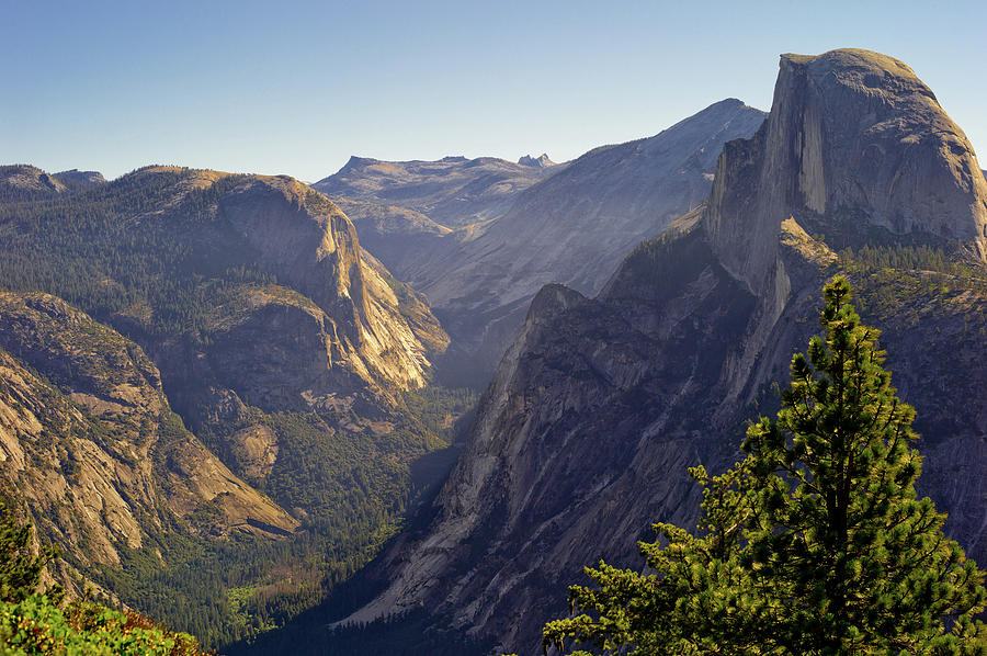 Yosemite National Park Photograph - View Of Tenaya Canyon by Coyright Roy Prasad