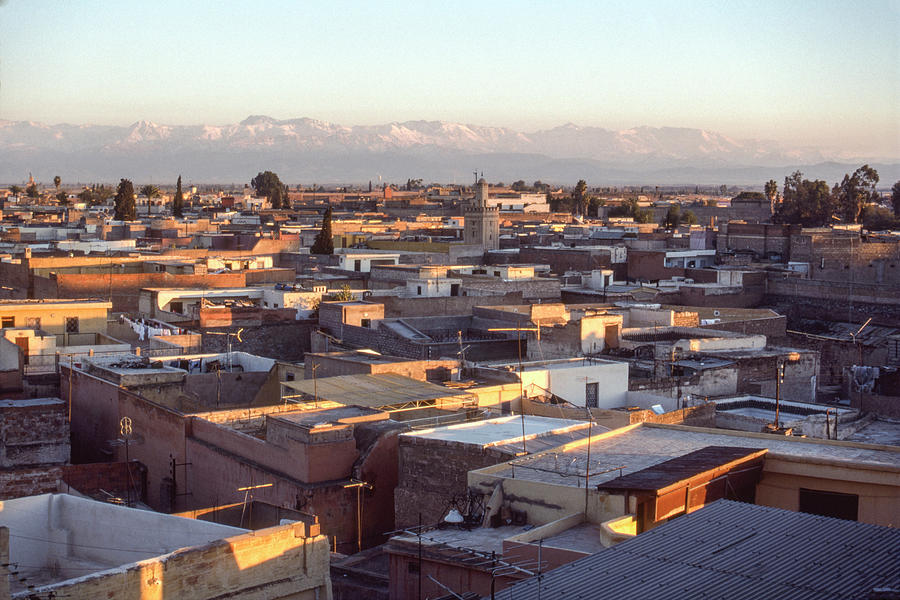 View Of The Atlas Mountains From Photograph by © Santiago Urquijo