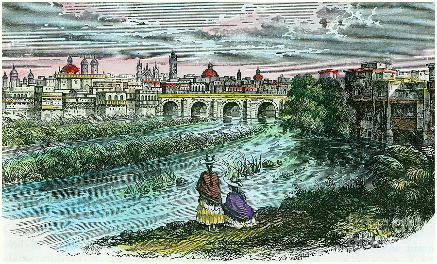 View Of The City Of Lima, The Capital Drawing by Print Collector
