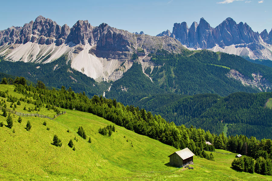 View Of The Dolomites From Plose Photograph by Aldo Pavan