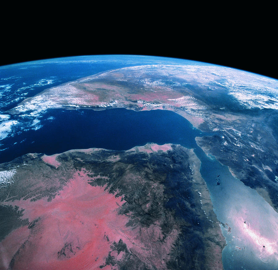 View Of The Earth From Space Photograph by Stockbyte