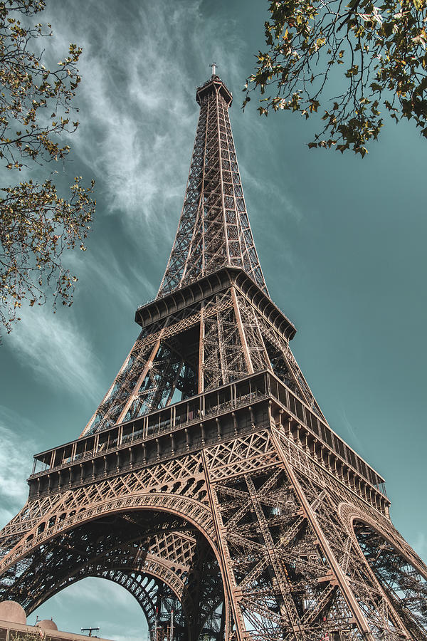 View Of The Eiffel Tower, Paris, France Photograph by Cavan Images ...