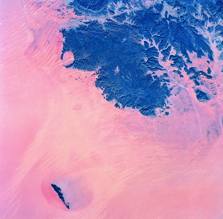View Of The Landscape From A Satellite Photograph by Stockbyte
