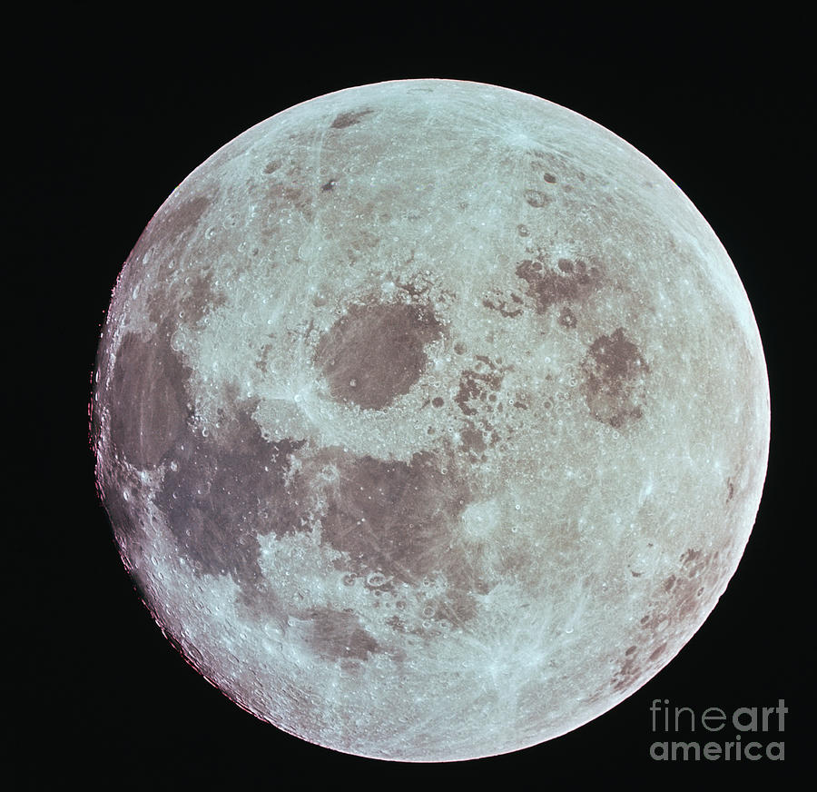 View Of The Moon Photograph by Bettmann