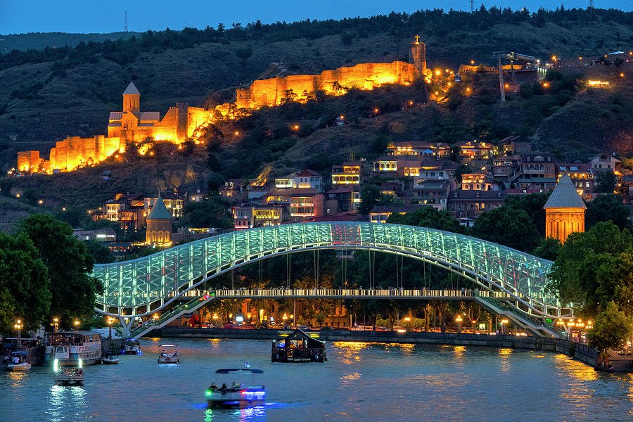 View of the old town of Tbilisi by Fabrizio Troiani View of the old town of Tbilisi by Fabrizio Troiani