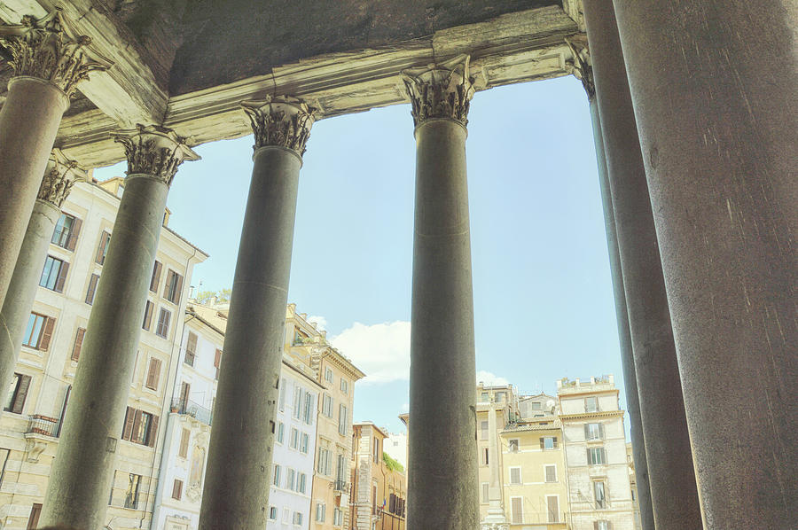 View Of The Piazza Photograph by JAMART Photography
