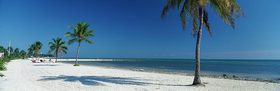 View Of The Smathers Beach Key West Photograph By Panoramic Images Fine Art America