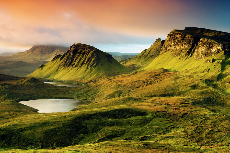 View Of The Trotternish Ridge On The Photograph by Eli Pascall-willis