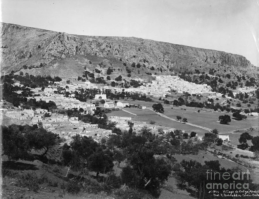 View of the village of Kritsa. by R Behaeddin View of the village of Kritsa. by R Behaeddin