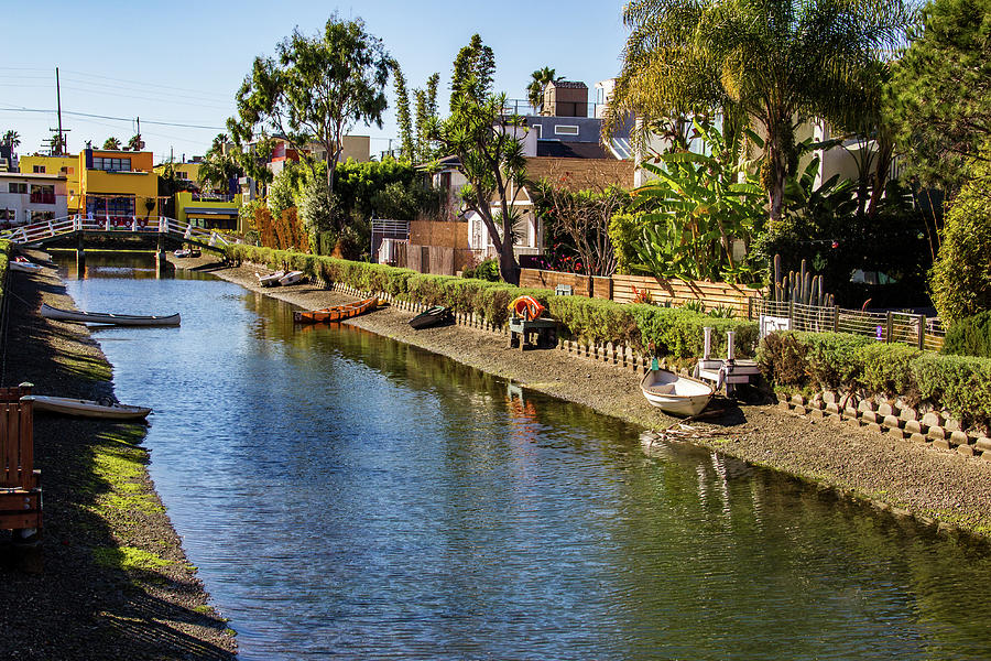 View of Venice Canals Photograph by Roslyn Wilkins