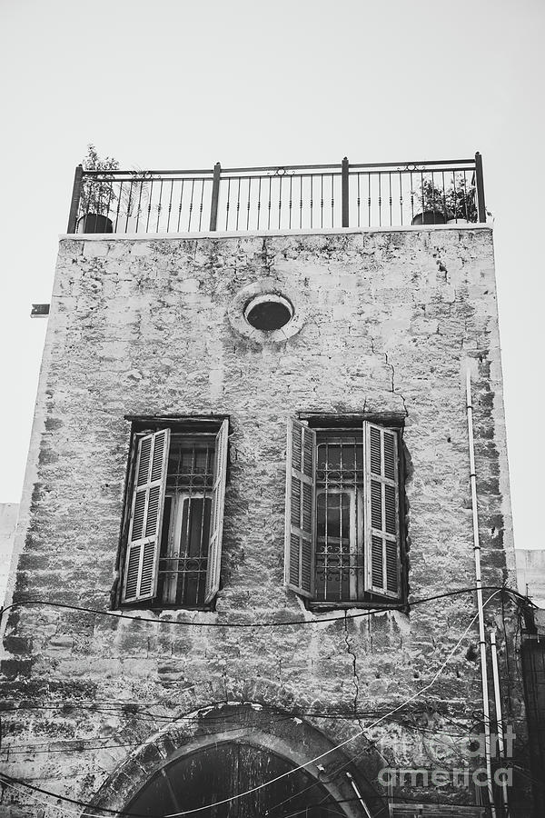 View of Very Old Building in Jaffa Israel by PorqueNo Studios View of Very Old Building in Jaffa Israel by PorqueNo Studios