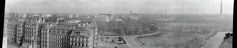 Architecture Photograph - View Of Washington, From Emergency by Fred Schutz Collection