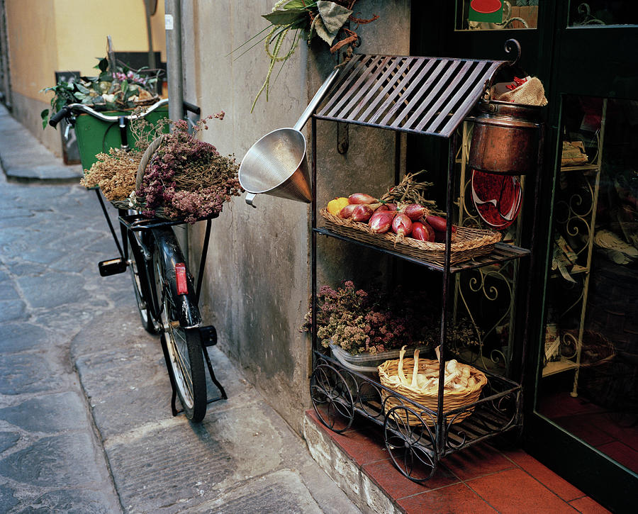 View Outside A Traditional Food Shop Photograph by Gary Yeowell
