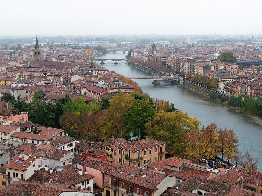 View Over Verona Photograph by Pedro Nunez Photography