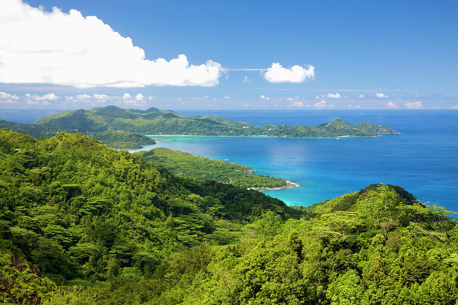 View South From The Mission, Mahe Photograph by David C Tomlinson ...