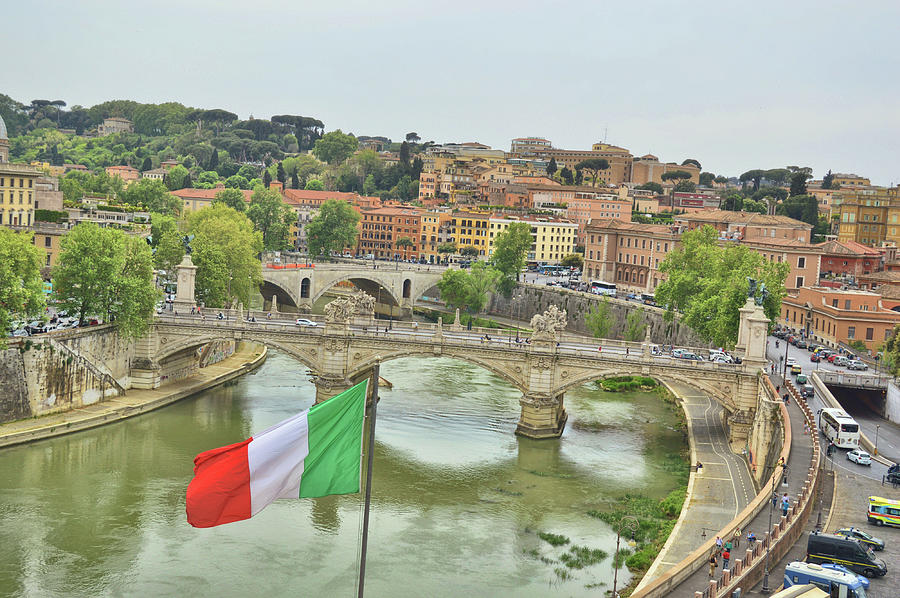 View The Tiber River Photograph by JAMART Photography