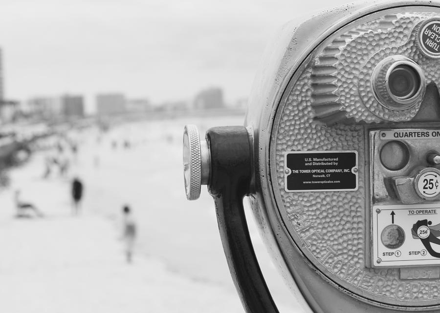 Viewfinder BW Photograph by Mary Pille