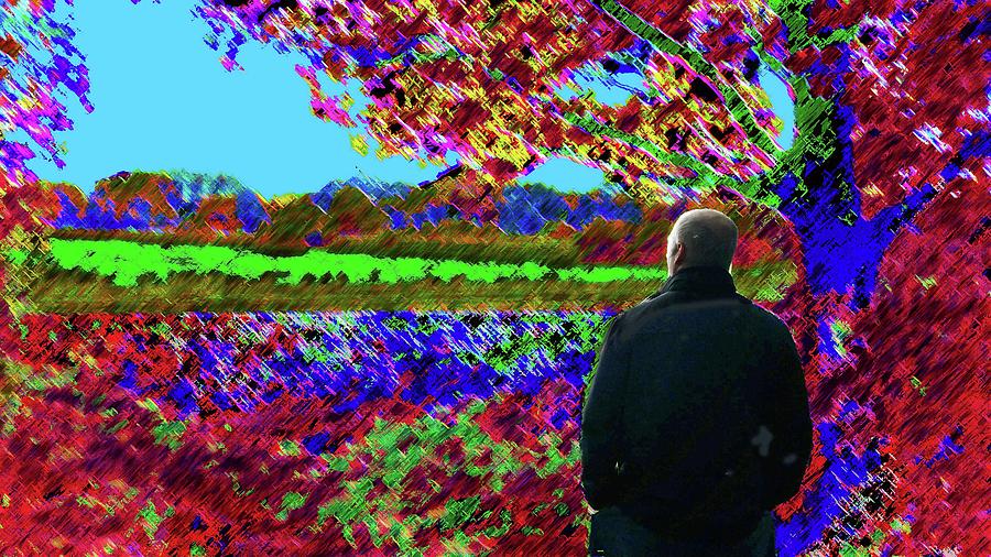 Viewing the Abstract Digital Art by Bruce IORIO