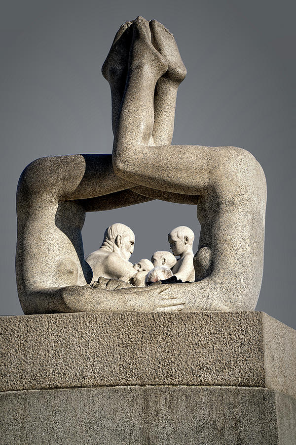 Vigeland Sculptures Photograph by Phil Cardamone
