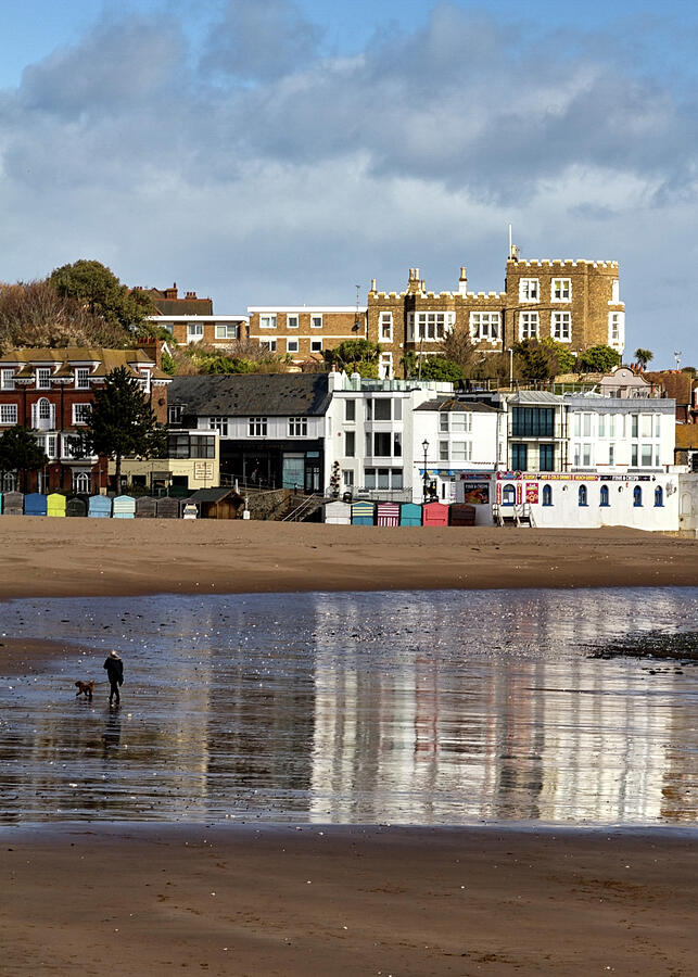 Architecture Photograph - Viking Bay Broadstairs by Shirley Mitchell