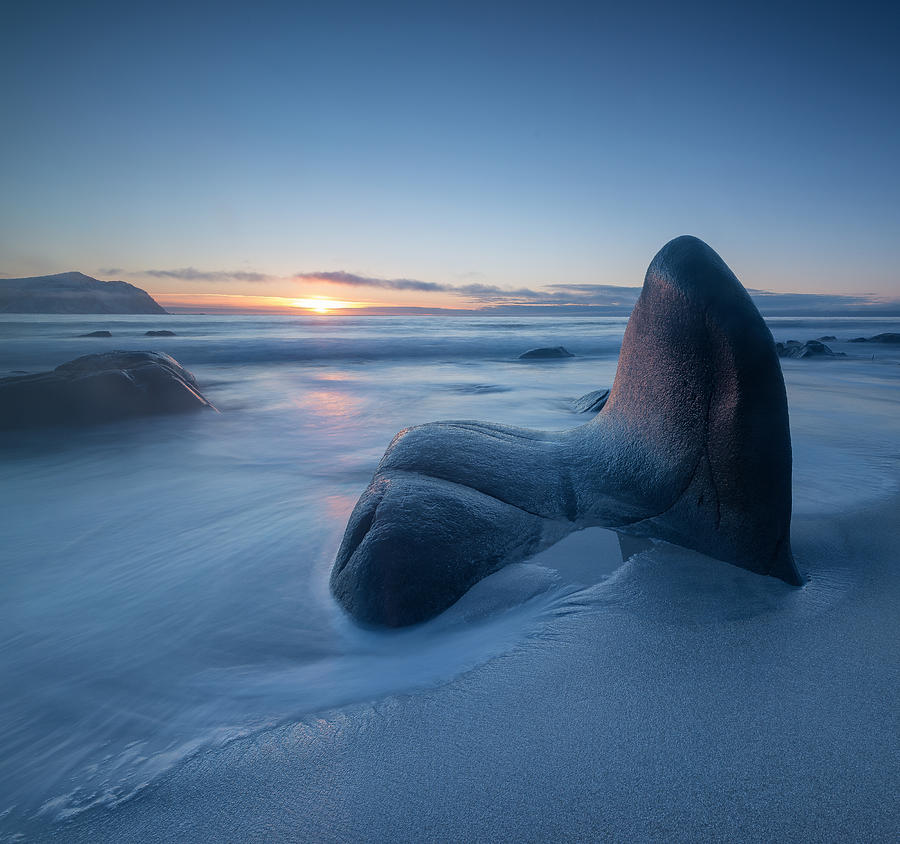 Vikten Beach Photograph by Claes Thorberntsson