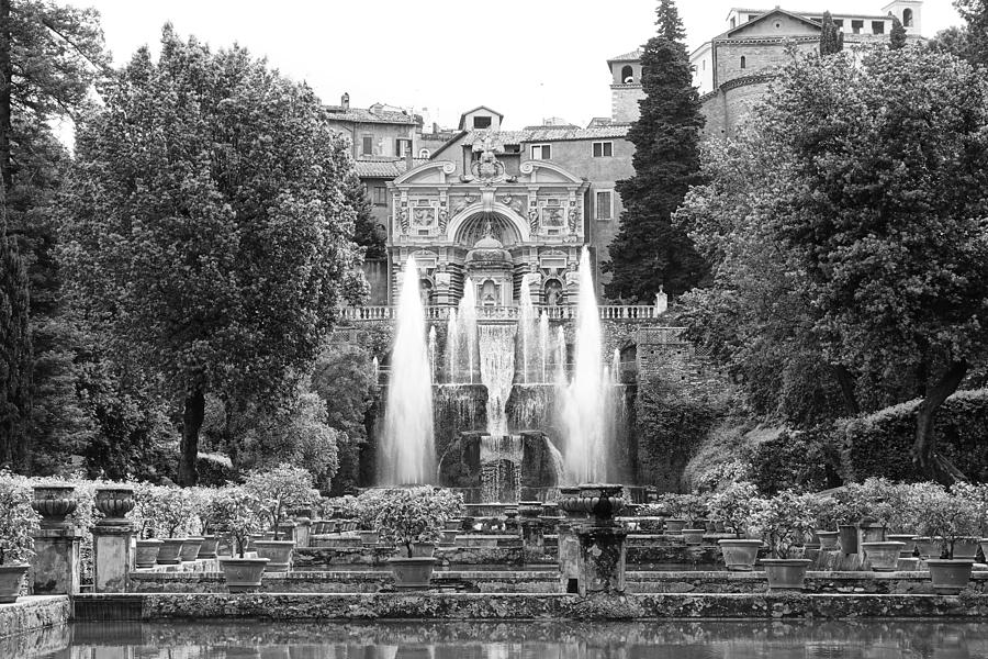Fountains of Villa dEste  Photograph by Patricia Caron