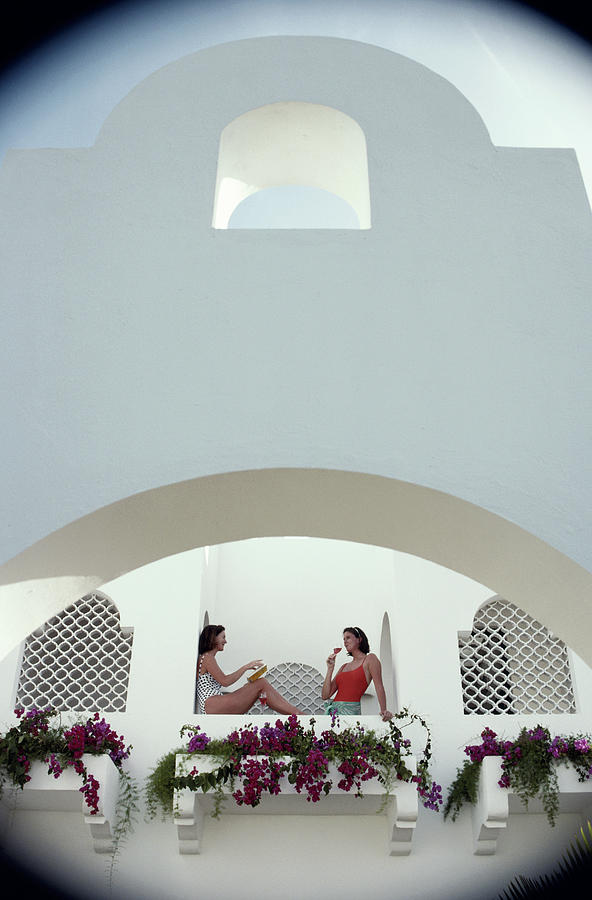 Villa On Anguilla Photograph by Slim Aarons