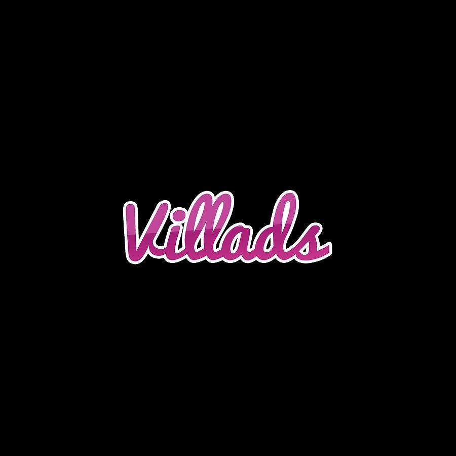 Villads #Villads Digital Art by TintoDesigns