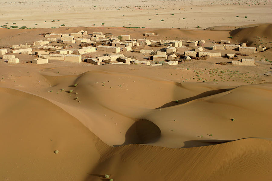 Village At Nushki Desert, Balochistan Photograph by Nadeem Khawar
