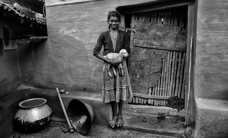 Village Girl Photograph by Avishek Das