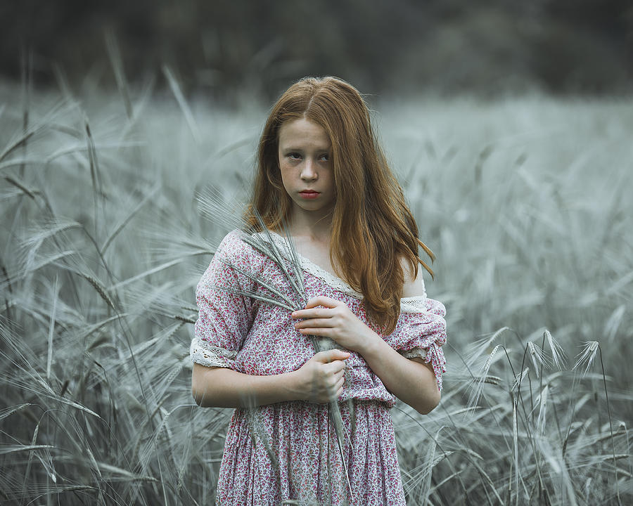 Village Girl Photograph by Eyal Amer - Fine Art America