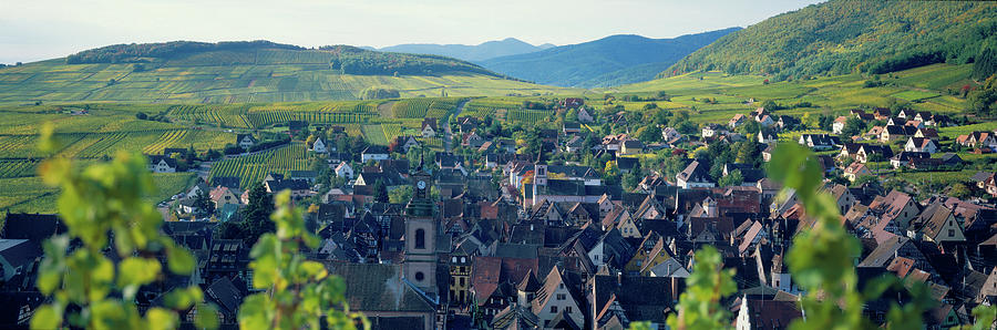 Village Of Riquewihr Photograph by Martial Colomb