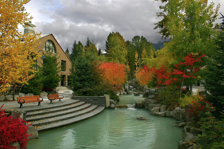 Village Of Whistler Photograph by Vander