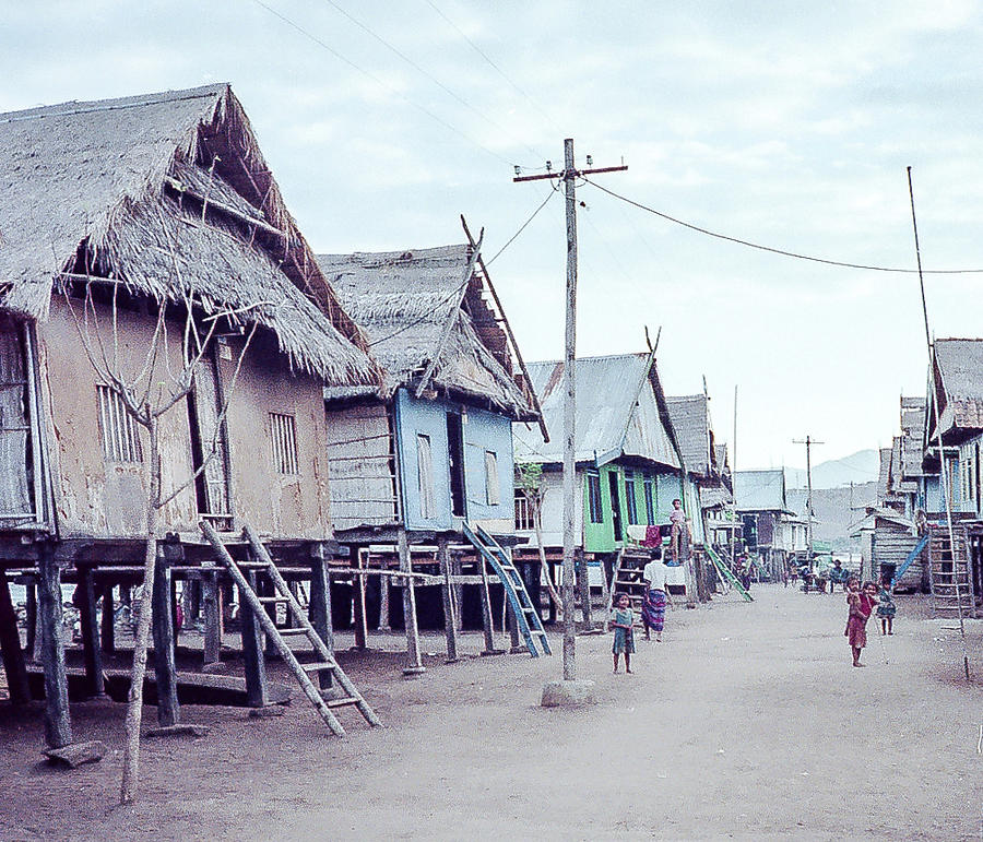 Village on Komodo Island by Pete Hendley Village on Komodo Island by Pete Hendley