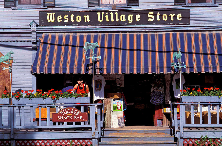 Village Store, Weston, Vermont Digital Art by Heeb Photos