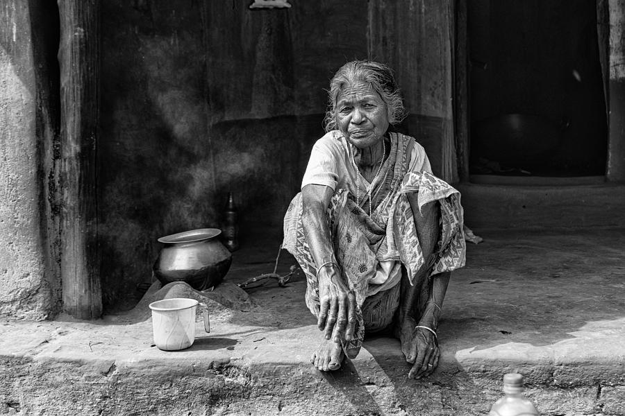 Village Woman Photograph by Shaibal Nandi