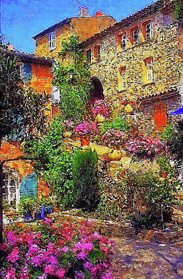 Villages of Tuscany - 02 Painting by AM FineArtPrints